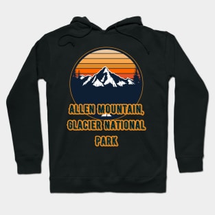 Allen Mountain, Glacier National Park Hoodie